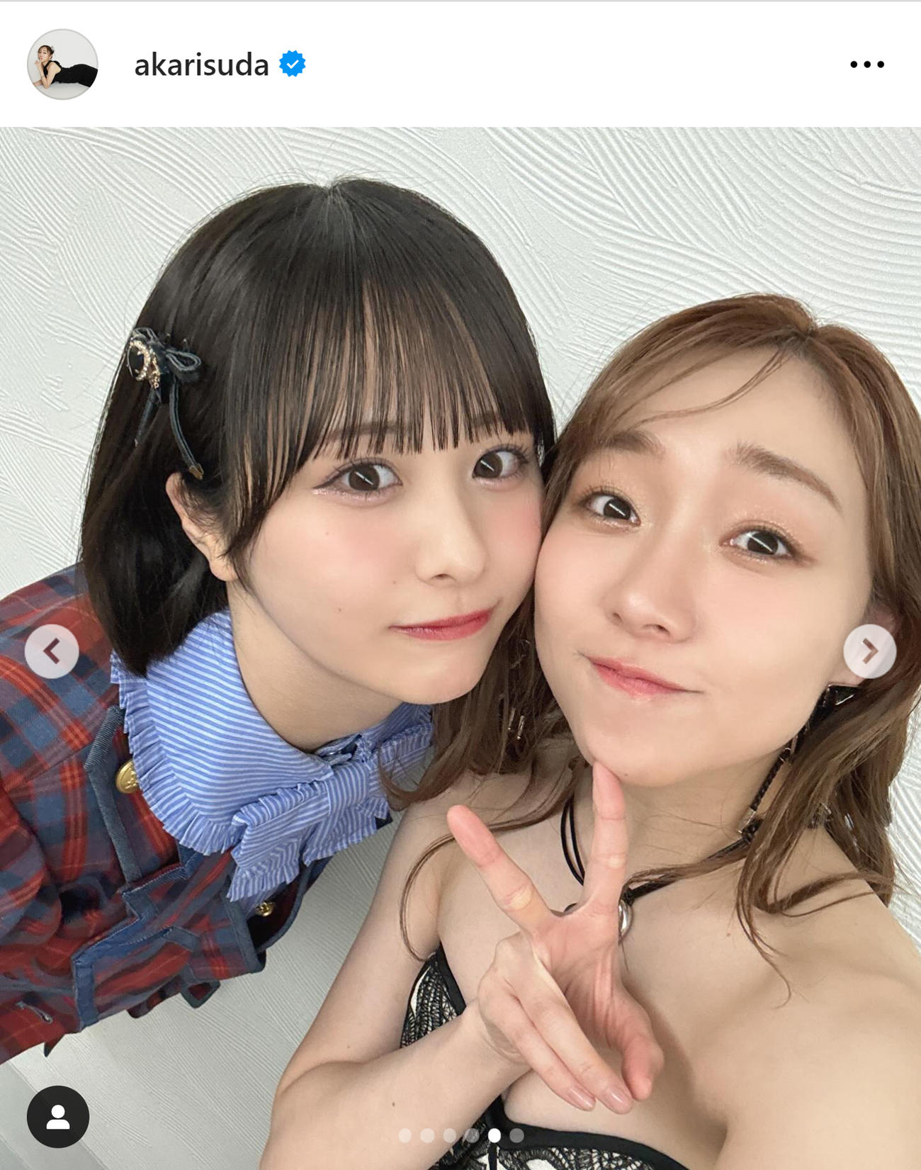 須田亜香里のインスタグラムから