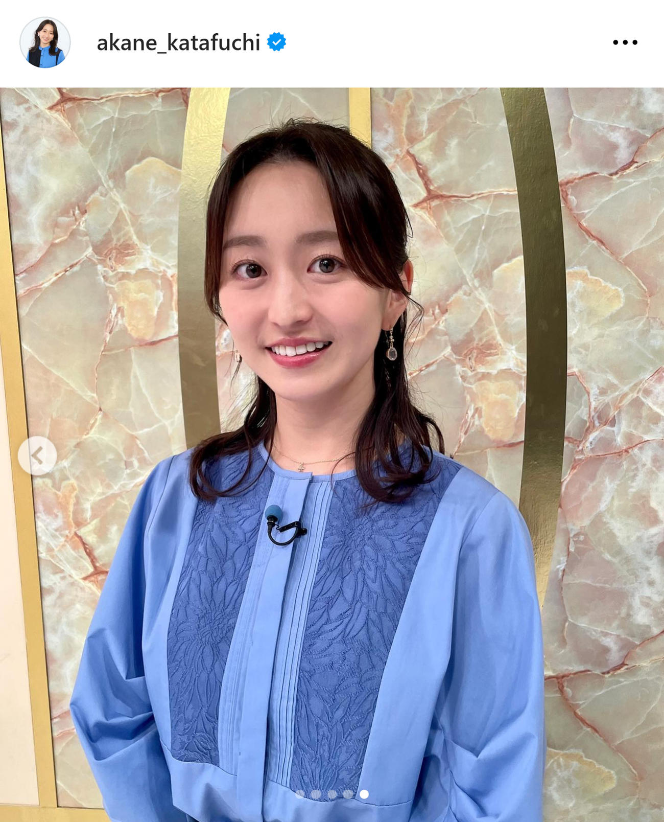テレ東片渕茜のインスタグラムから