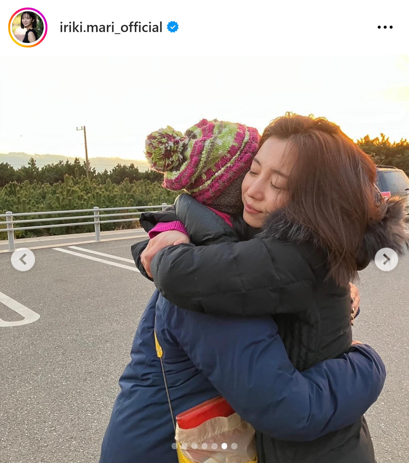入来茉里のインスタグラムから