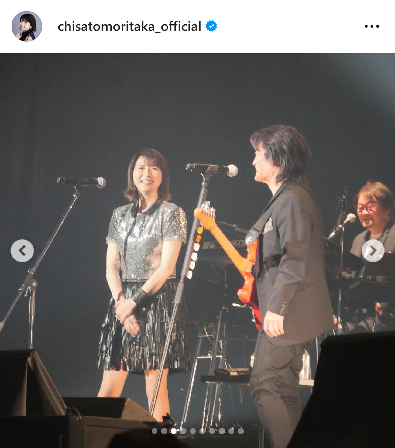 森高千里のインスタグラムから