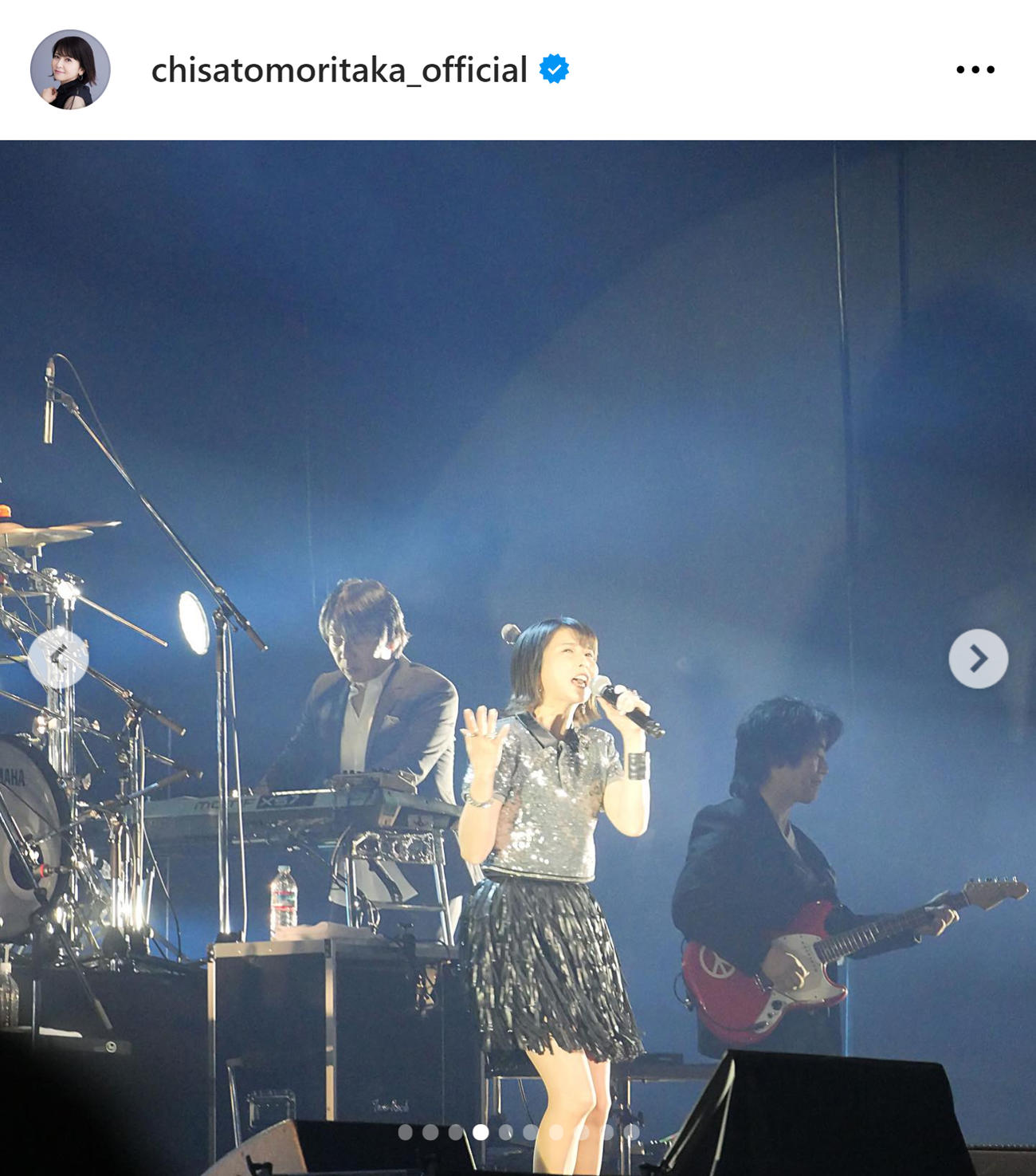 森高千里のインスタグラムから