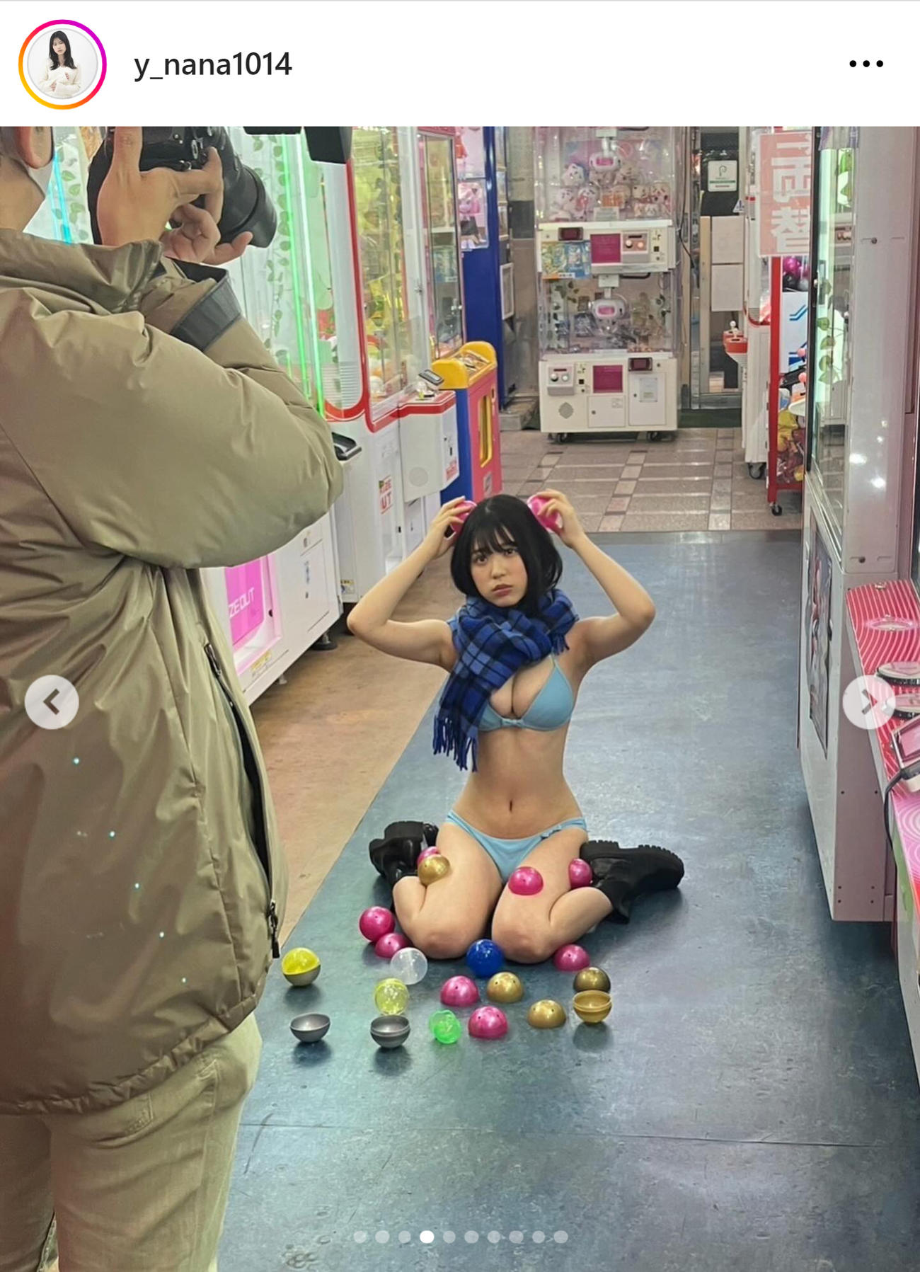 矢野ななかのインスタグラムから