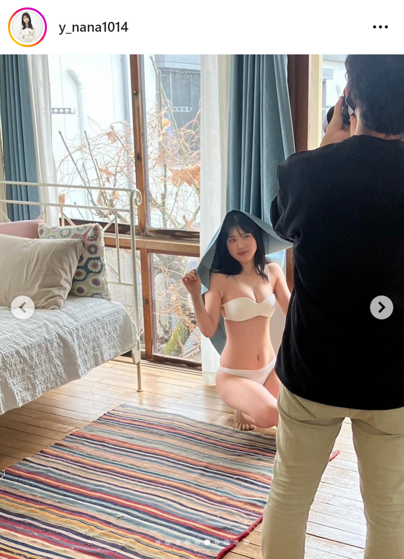 矢野ななかのインスタグラムから