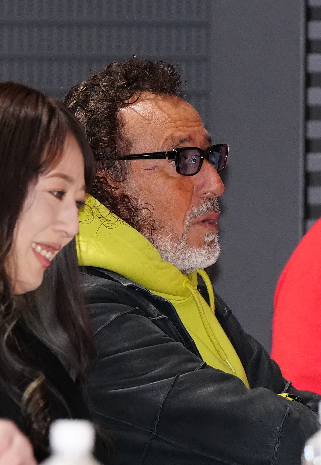 南部虎弾さんとエスパー伊東さんの合同お別れ会に出席するラモス瑠偉氏（撮影・江口和貴）