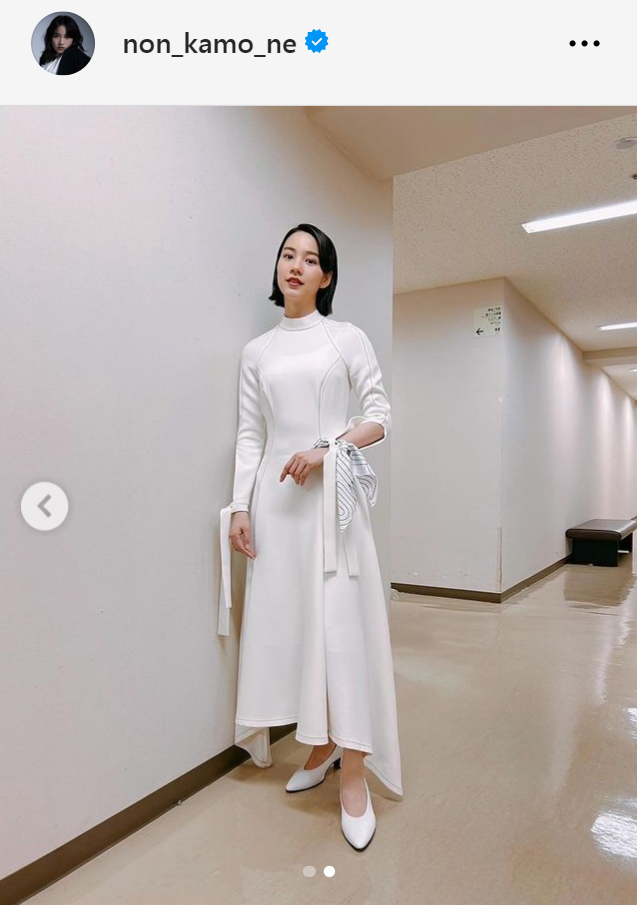 のんのインスタグラムから