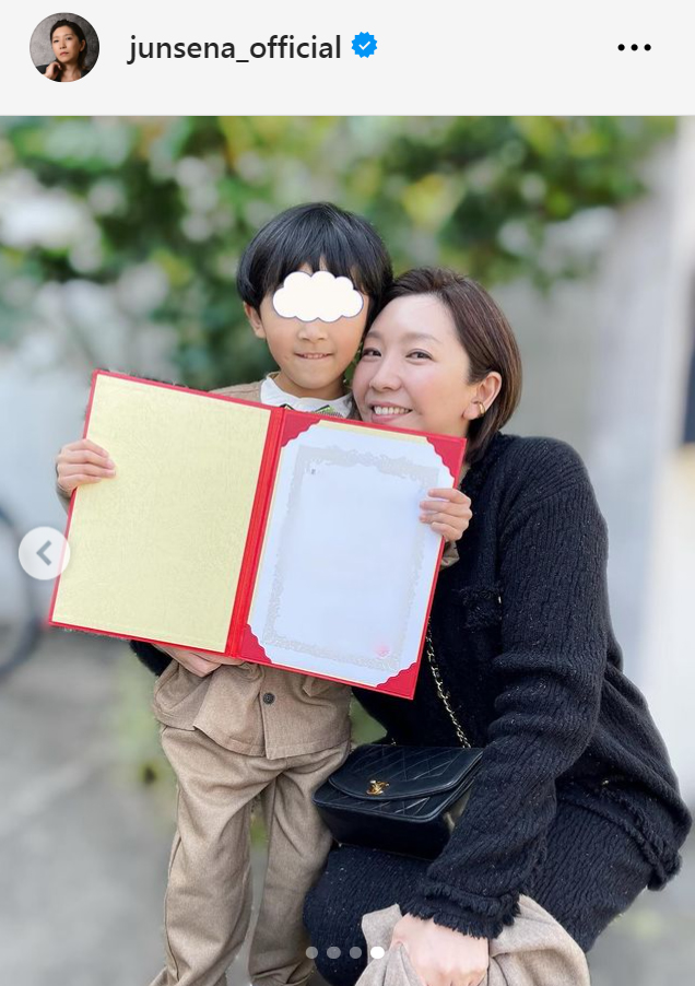 瀬奈じゅんのインスタグラムから