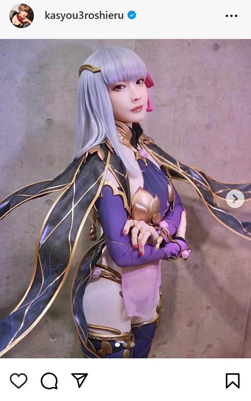 火将ロシエルのインスタグラムから