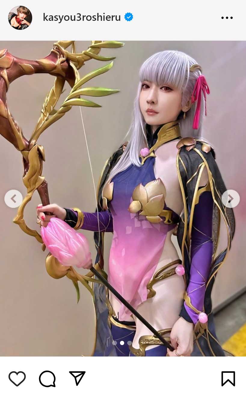 火将ロシエルのインスタグラムから