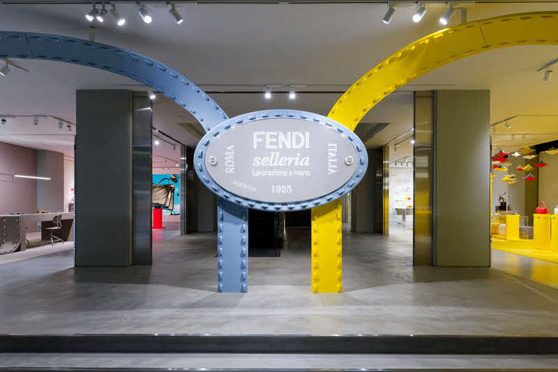 「FENDI selleria」会場（C）FENDI