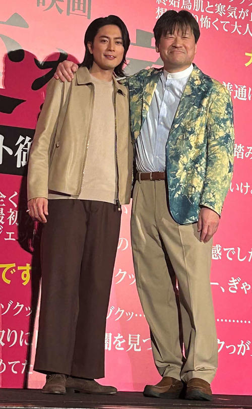 佐藤二朗お忍びで劇場へ「学生の子たちが集団で来ていたり」映画「変な家」舞台あいさつ