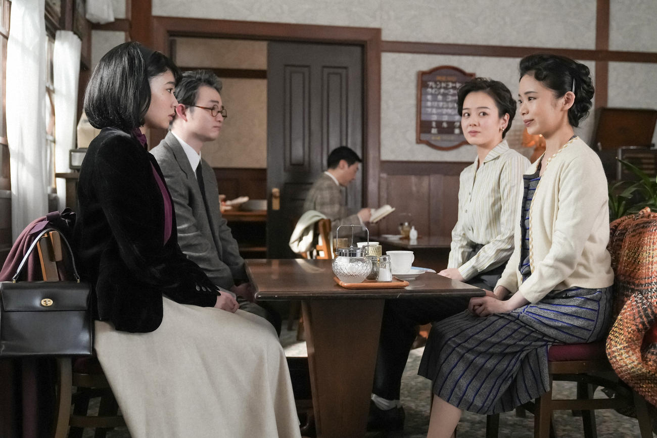 NHK連続テレビ小説「ブギウギ」の1場面（C）NHK
