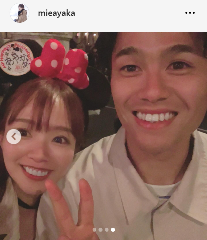 三江彩花のインスタグラムから