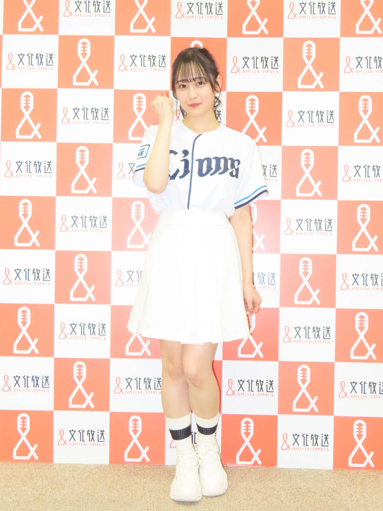「文化放送　ライオンズナイター」の「公式マネージャー」に就任した乃木坂46向井葉月