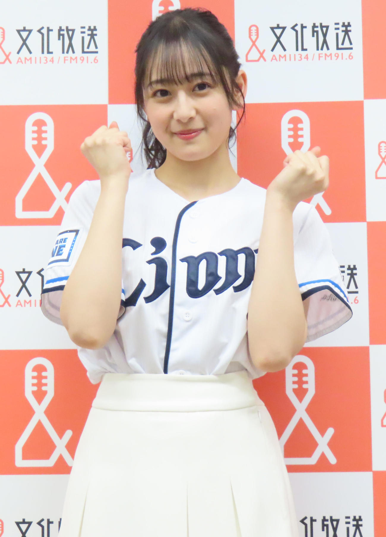 「文化放送　ライオンズナイター」の「公式マネージャー」に就任した乃木坂46向井葉月