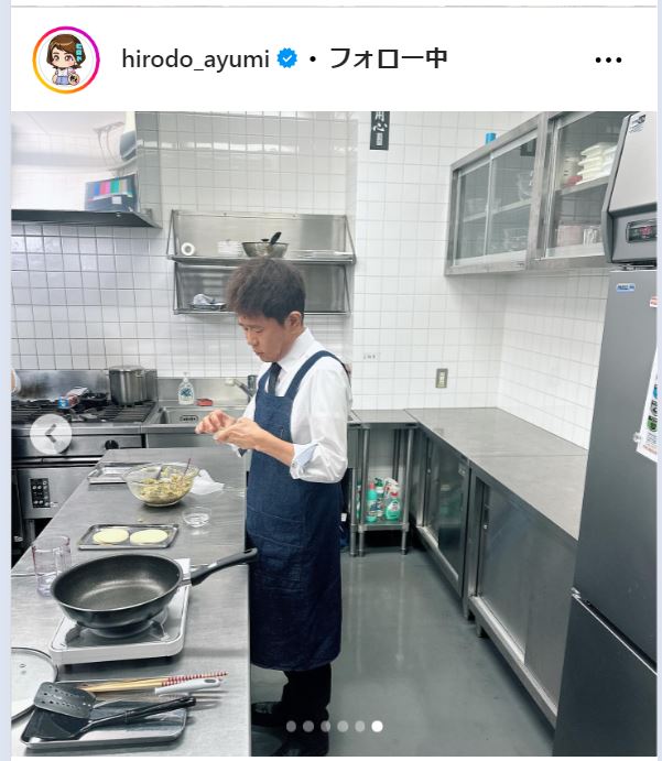 ヒロド歩美のインスタグラムから