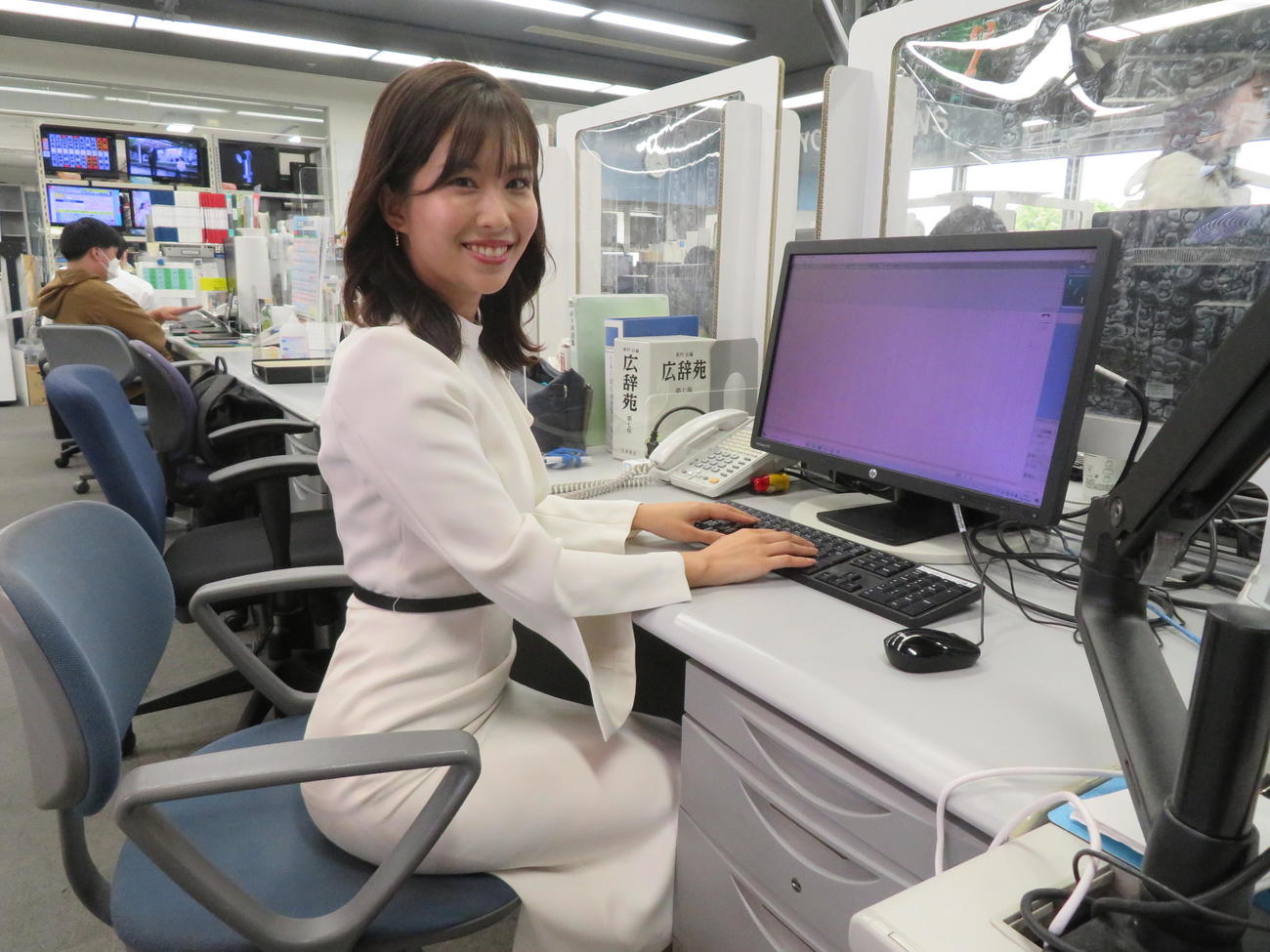 TOKYO MXの森田美礼キャスター（22年6月撮影森田美礼）