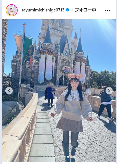 道重さゆみのインスタグラムから