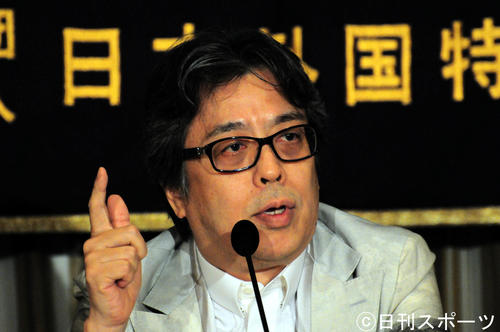 小林よしのり氏(2015年8月撮影)