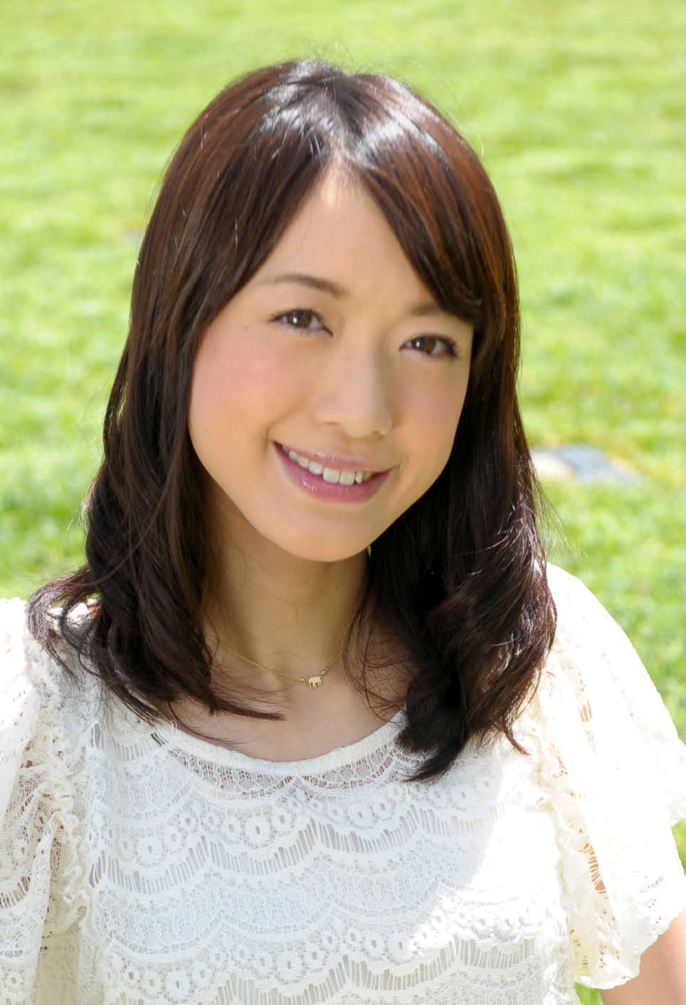 テレビ朝日の八木麻紗子アナウンサー（2010年撮影）