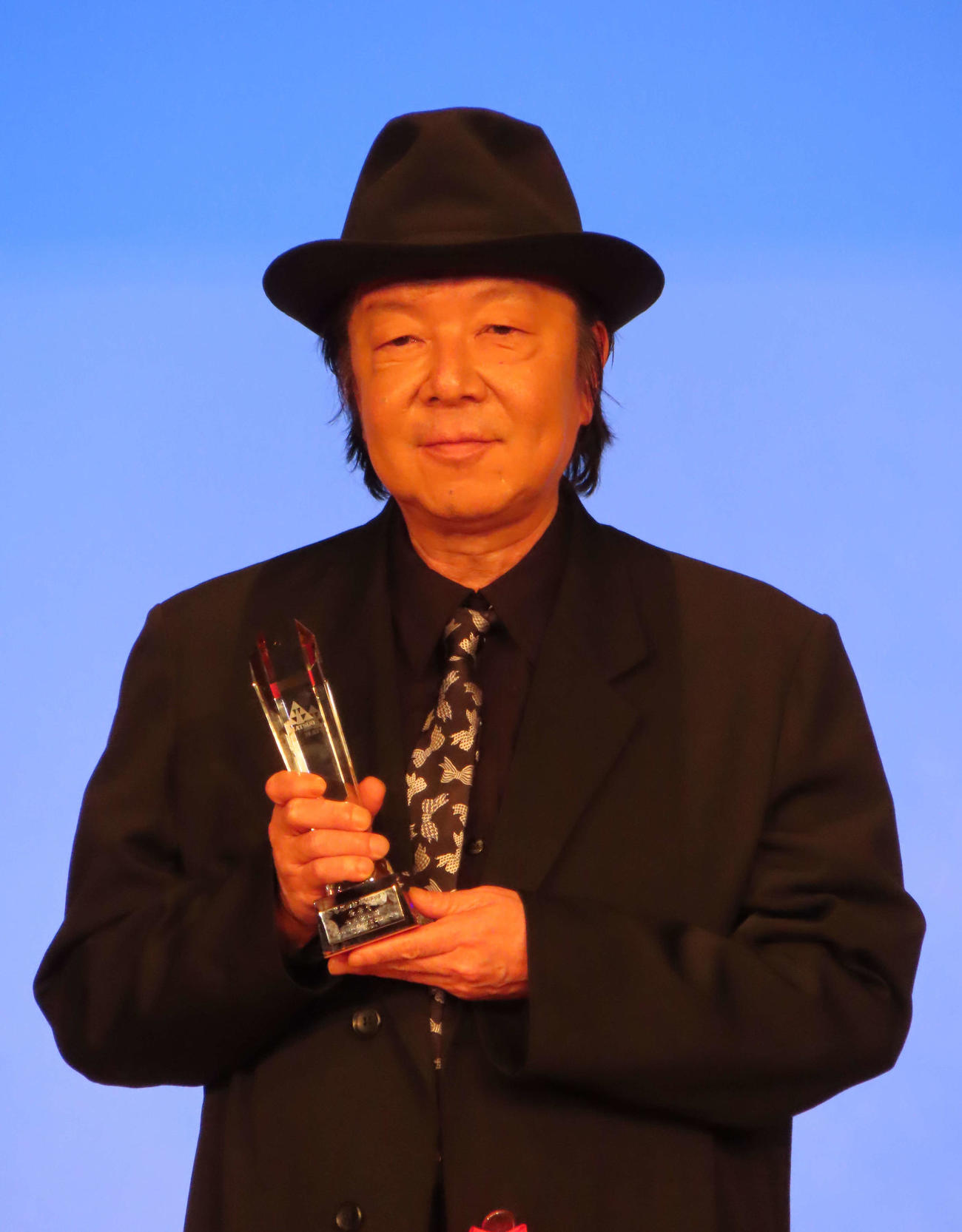 「第45回松尾芸能賞」で優秀賞を受賞した古田新太