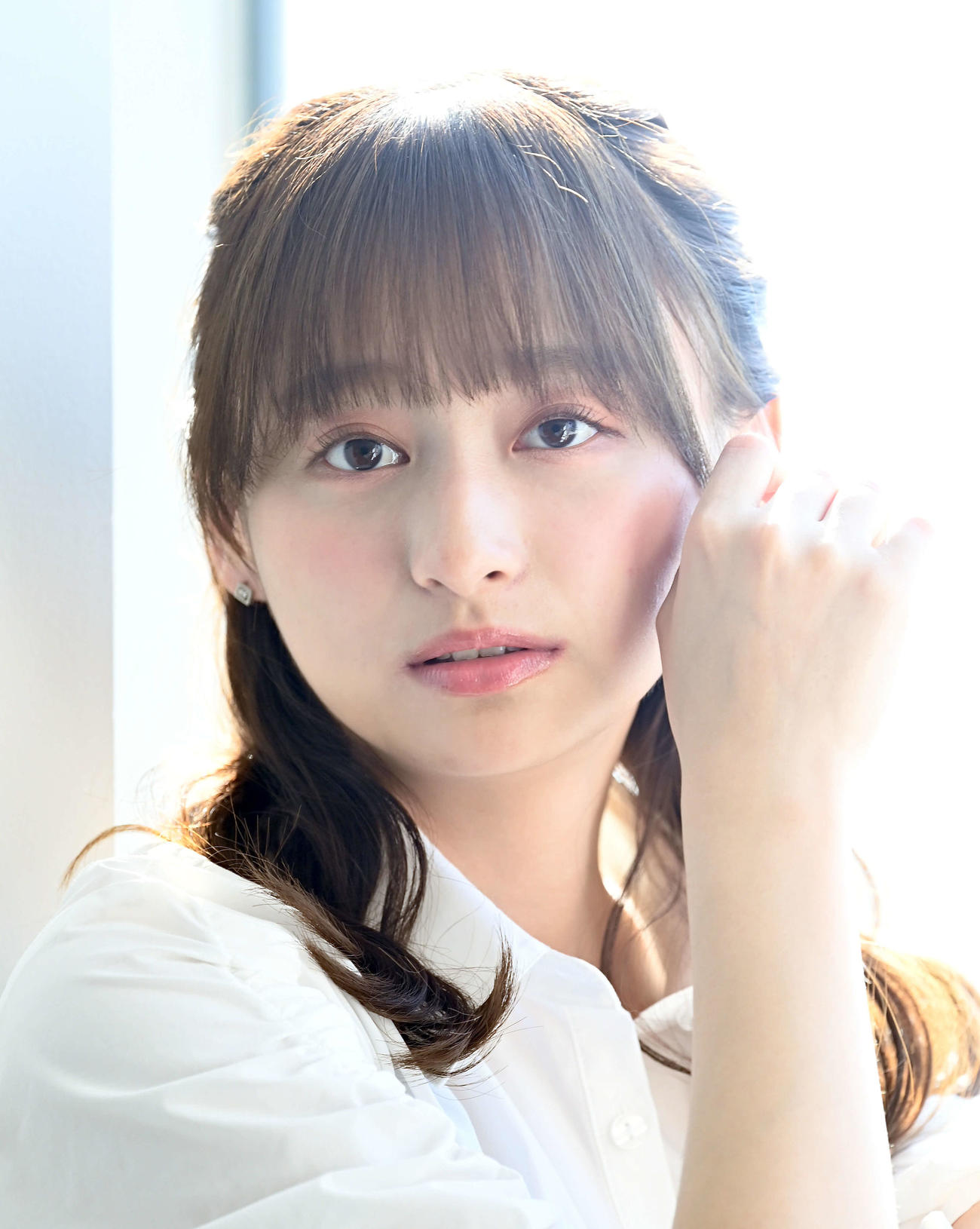 ファースト写真集「知らないことだらけ」を出版した日向坂46影山優佳（撮影・たえ見朱実）