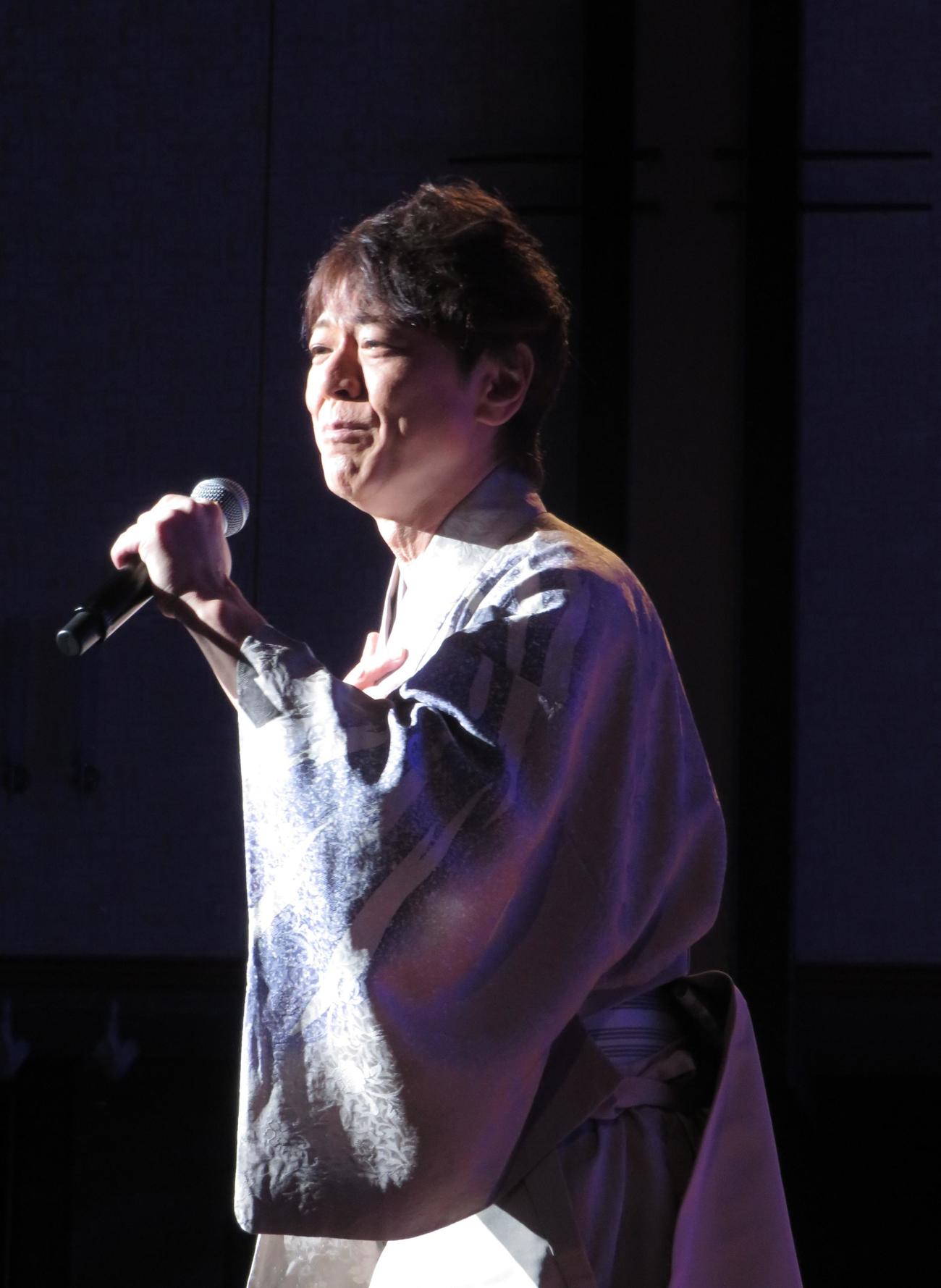 デビュー20周年を飾るバースデーライブを行った北山たけし
