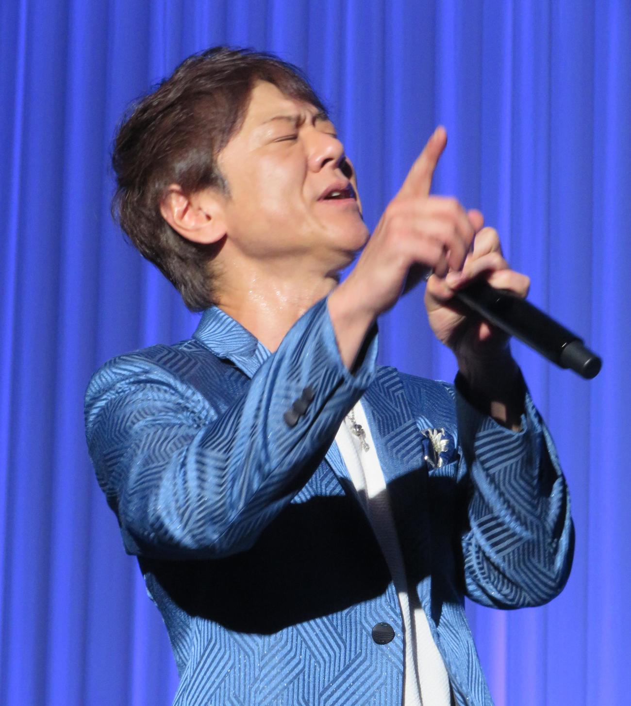 デビュー20周年を飾るバースデーライブを行った北山たけし