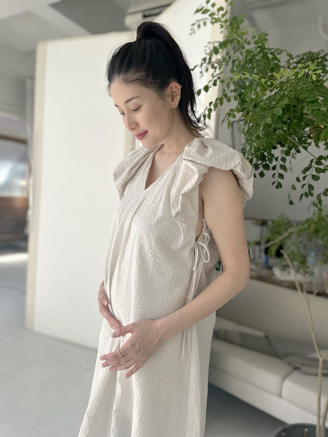 第2子を妊娠した橋本マナミ