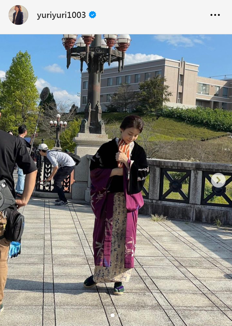 石田ゆり子のインスタグラムから