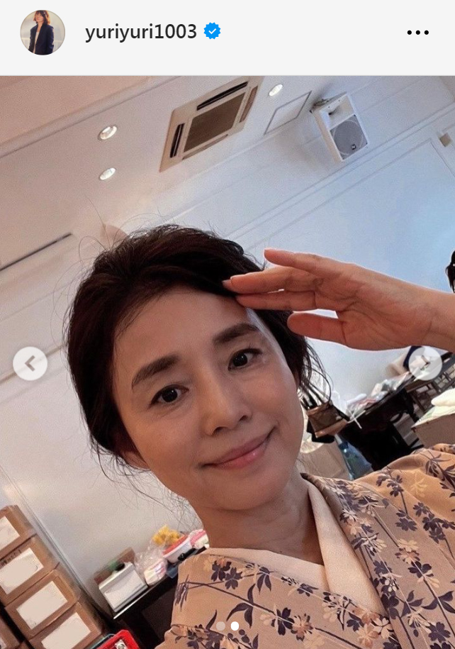 石田ゆり子のインスタグラムから
