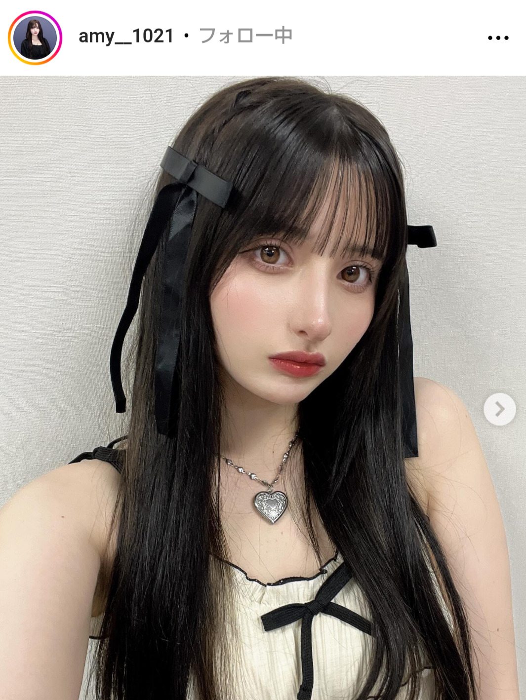 エイミーのインスタグラムから