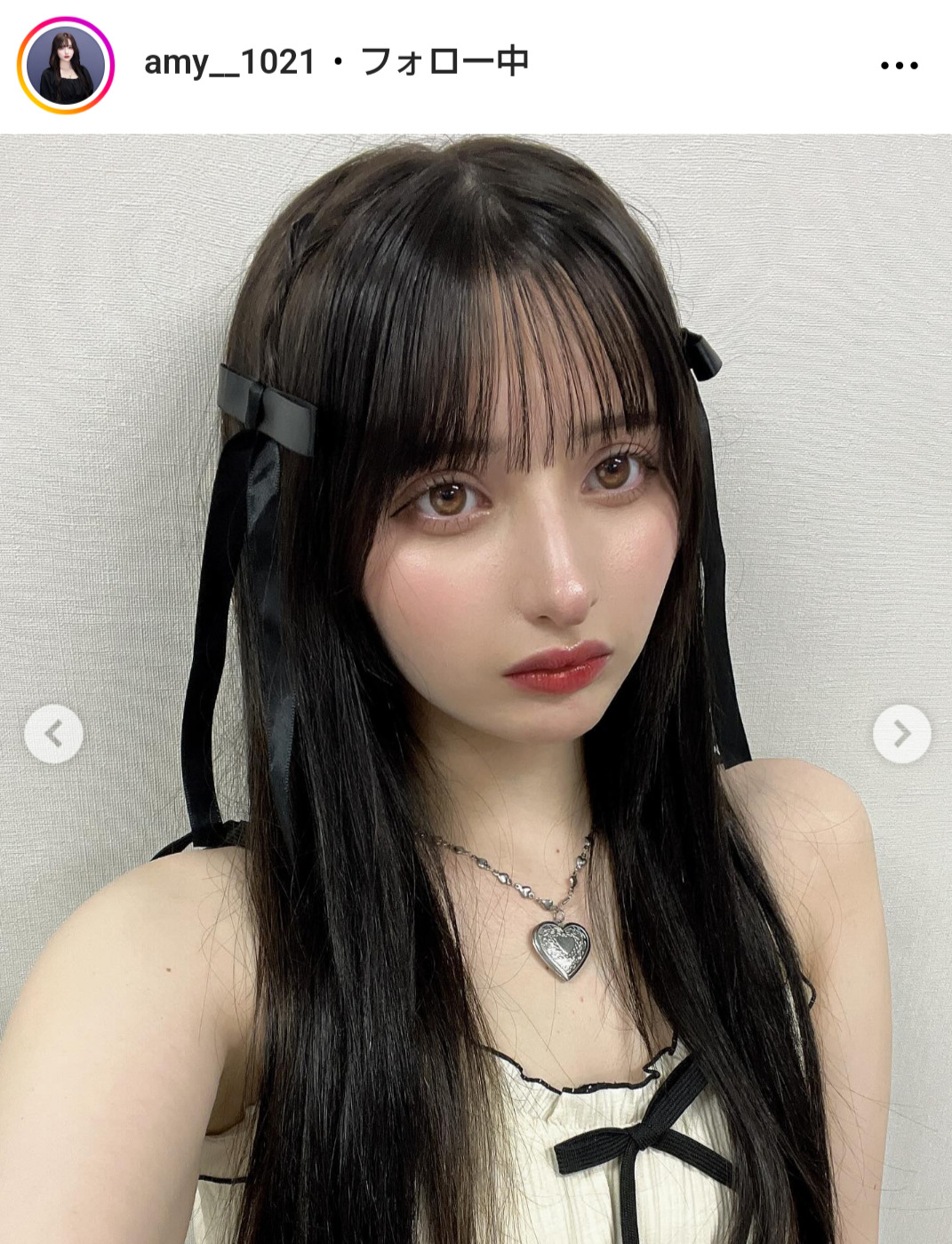 エイミーのインスタグラムから