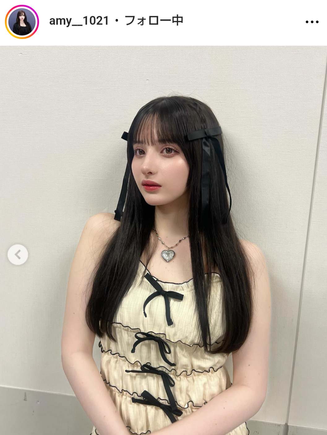 エイミーのインスタグラムから