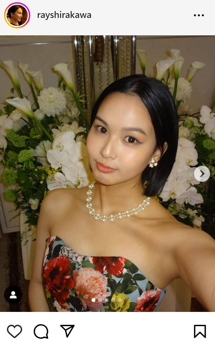 白河れいのインスタグラムから