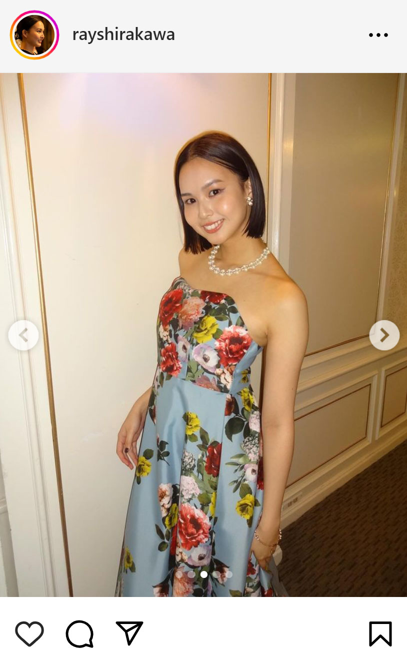 白河れいのインスタグラムから