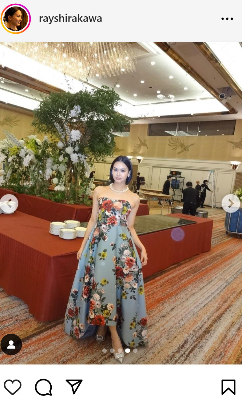 白河れいのインスタグラムから