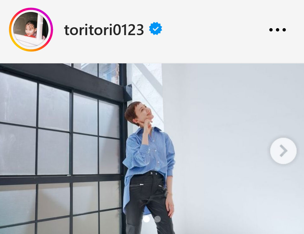 トリンドル玲奈インスタグラムから