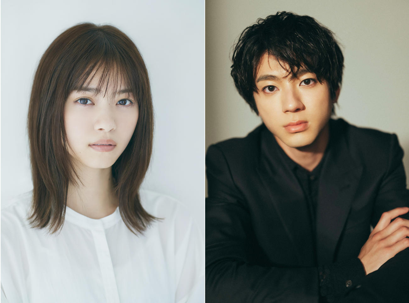 西野七瀬（左）、山田裕貴