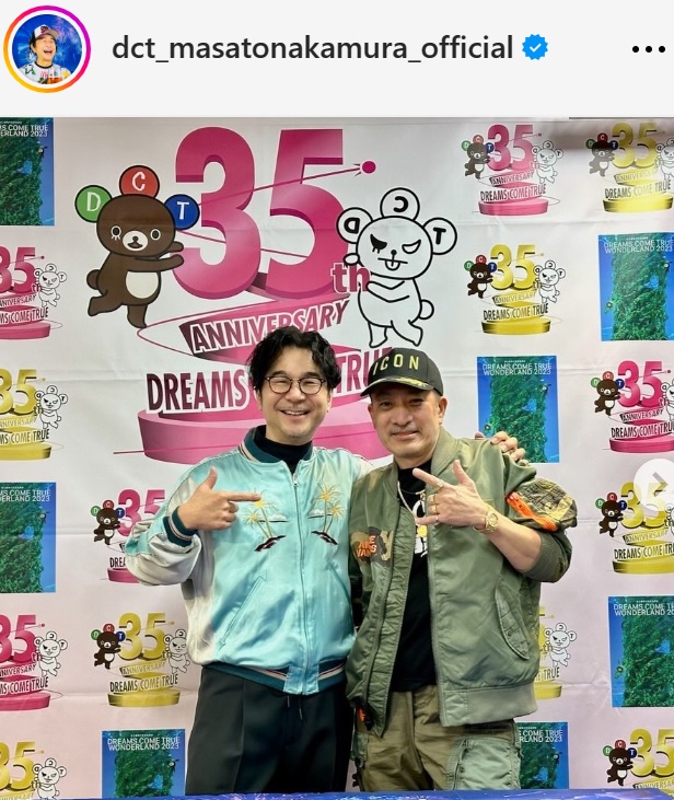 中村正人のインスタグラムから