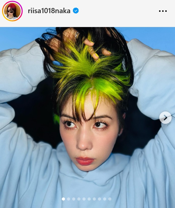 仲里依紗のインスタグラムから