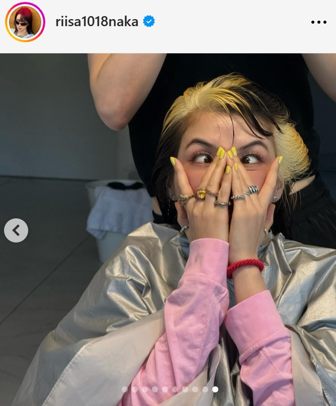 仲里依紗のインスタグラムから