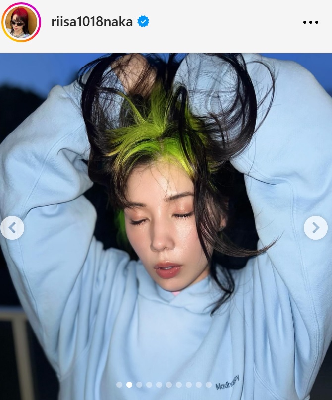 仲里依紗のインスタグラムから