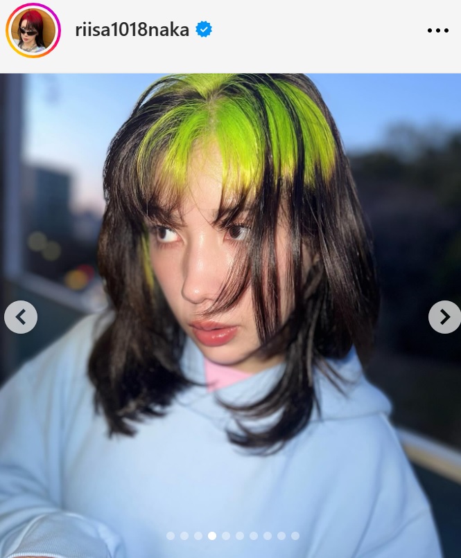 仲里依紗のインスタグラムから