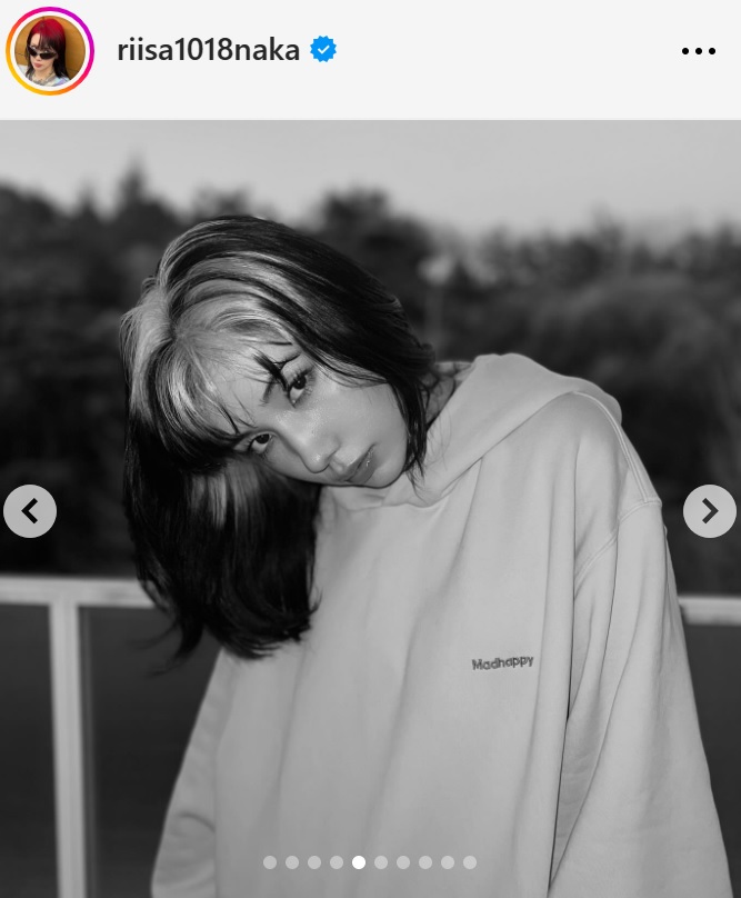 仲里依紗のインスタグラムから