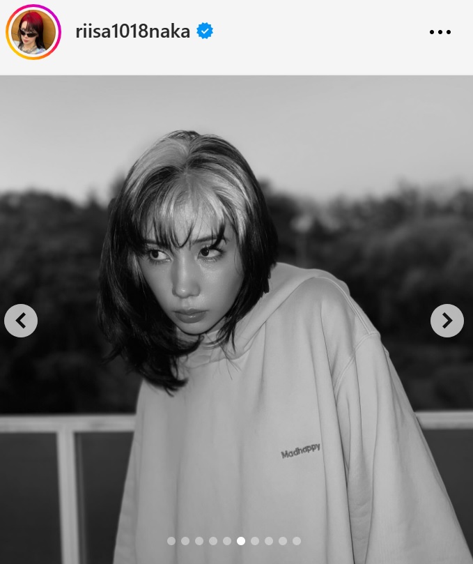 仲里依紗のインスタグラムから