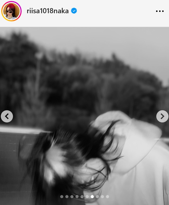 仲里依紗のインスタグラムから