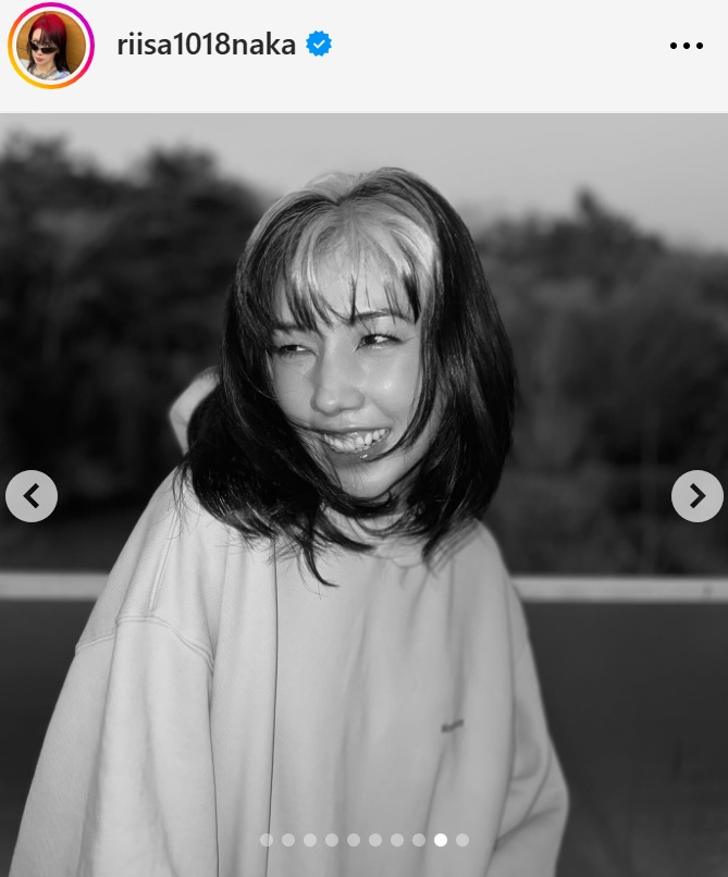 仲里依紗のインスタグラムから