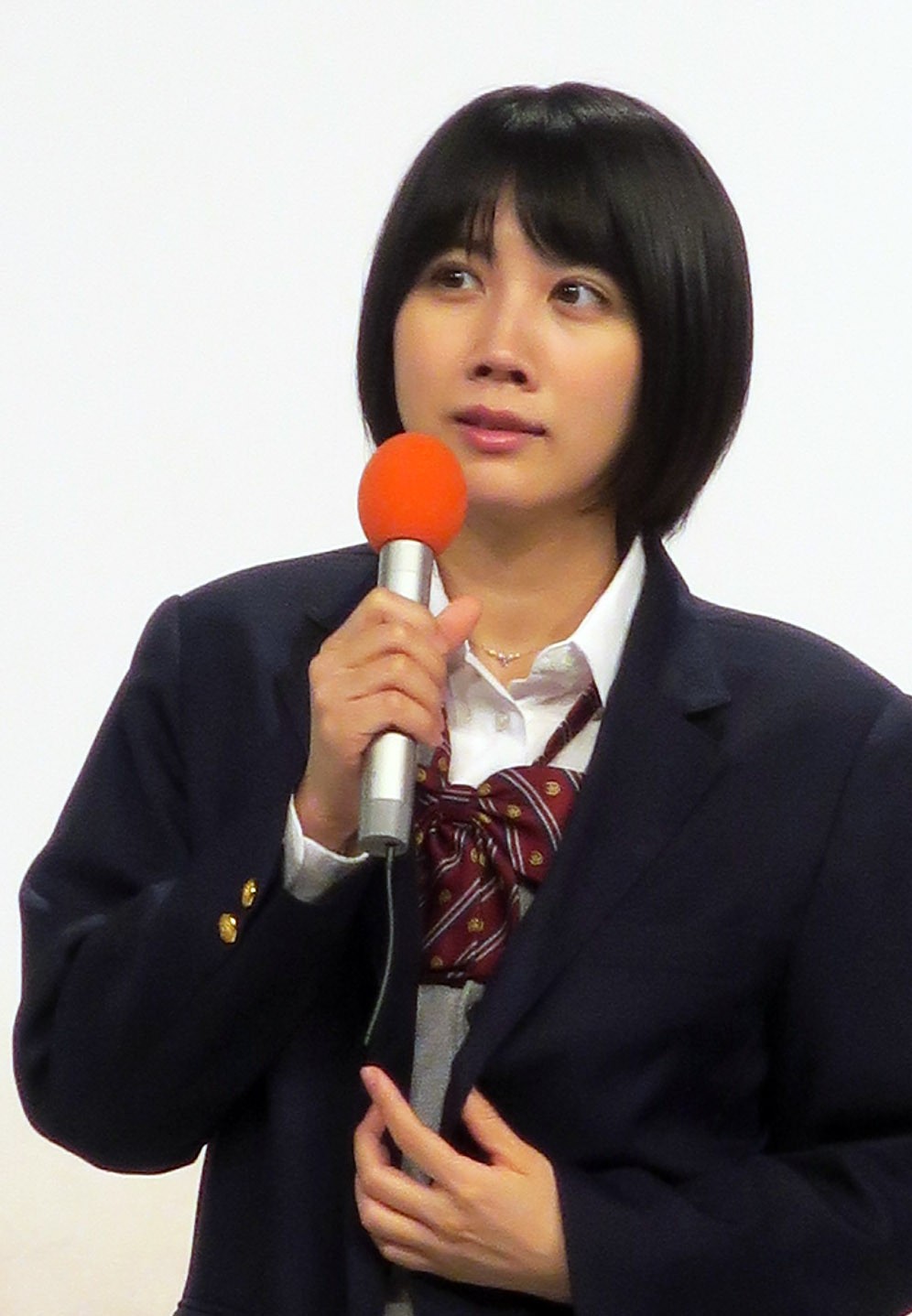 テレビ東京系ドラマプレミア23「95」制作発表会に登場した松本穂香
