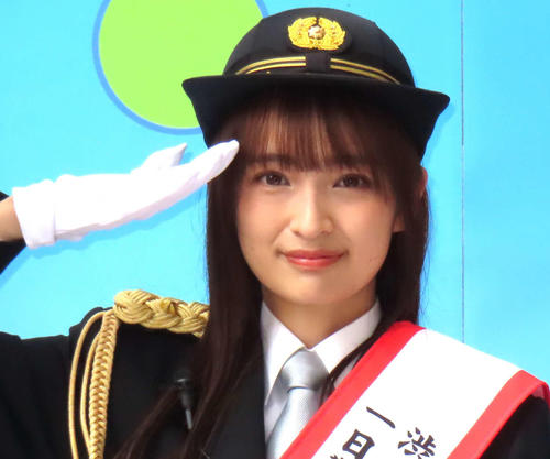 「WHITE SCORPION」ALLY、メンバー初の一日警察署長「うれしいし貴重な経験」
