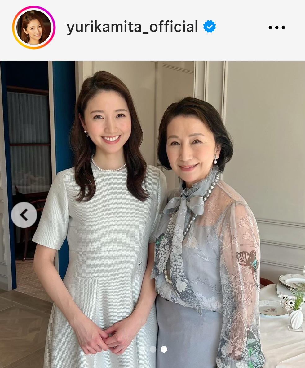 三田友梨佳のインスタグラムから